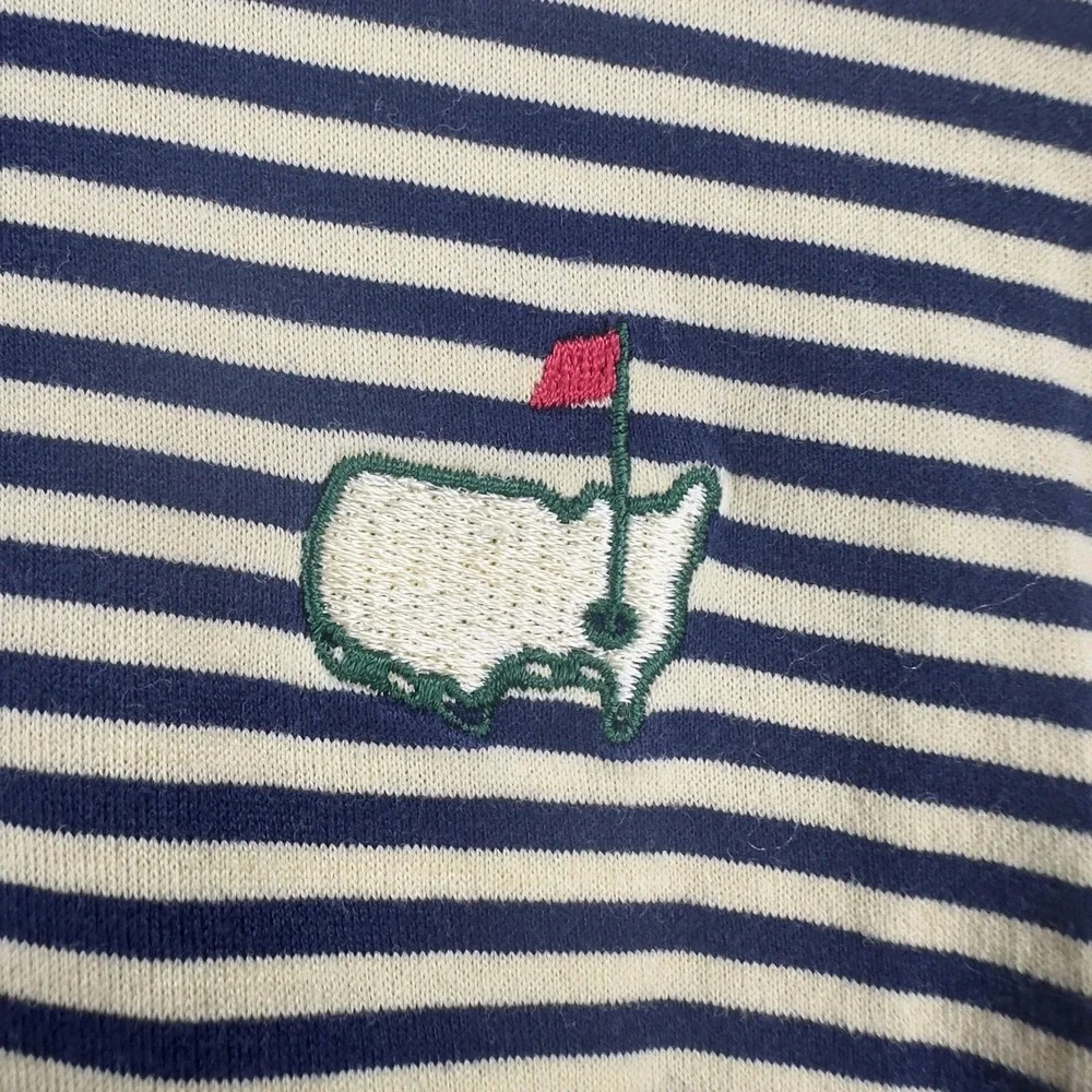 Augusta‎ National Golf Club Polo Shirt Mens XL Blue Golf Masters Amen Corner